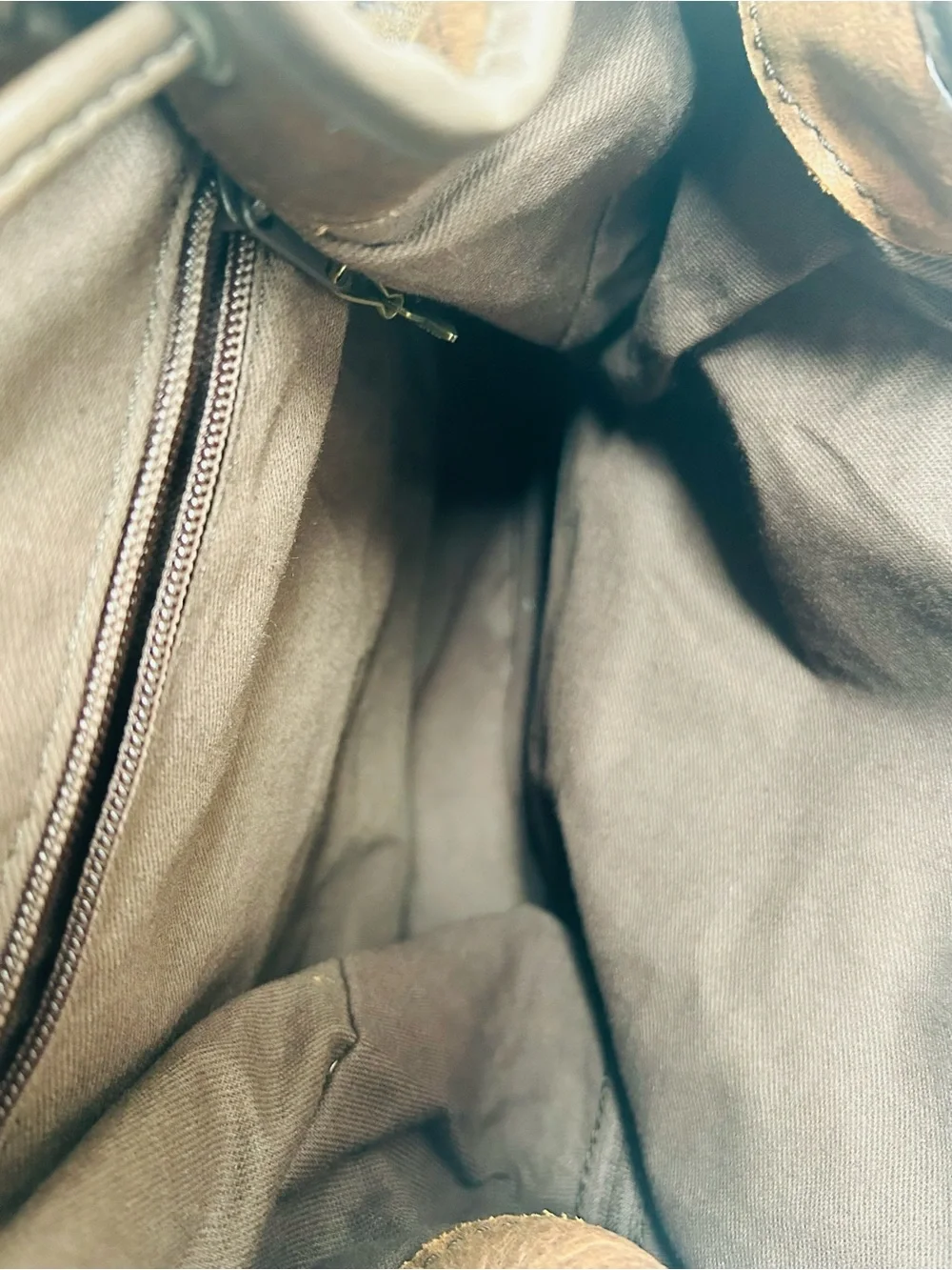Unbranded Distressed Leather Backpack
